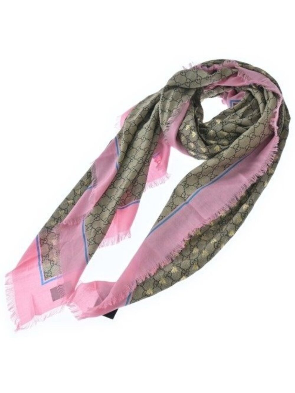 Gucci Shawl Scarf Gray